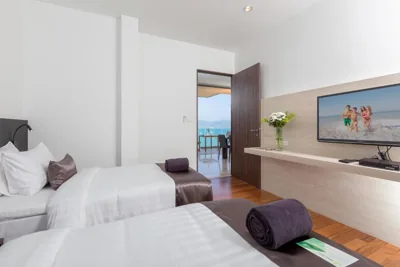 Two-Bedroom Suite con vistas al mar — X10 Seaview Suites at Panwa Beach